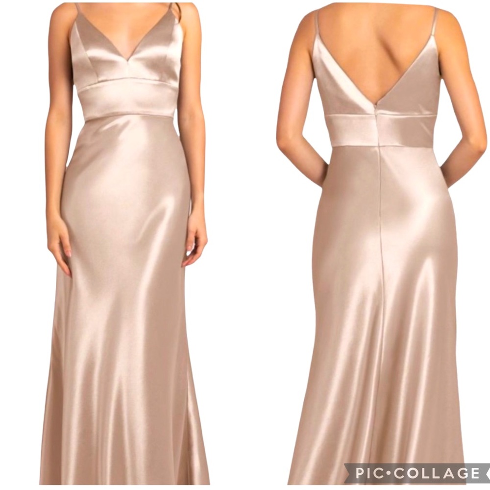 Jenny Yoo Brenna Gown in Petal Women Size 12 - NWOT